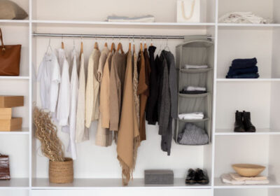 4 Dicas para você organizar o seu guarda roupa